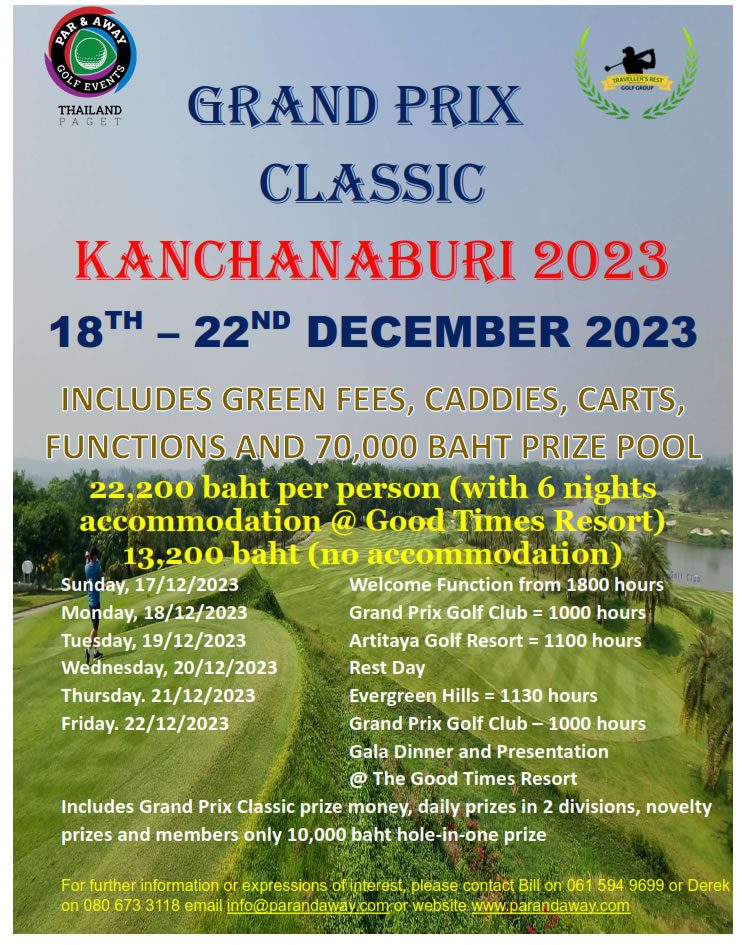 Grand Prix Golf Club Kanchanaburi 